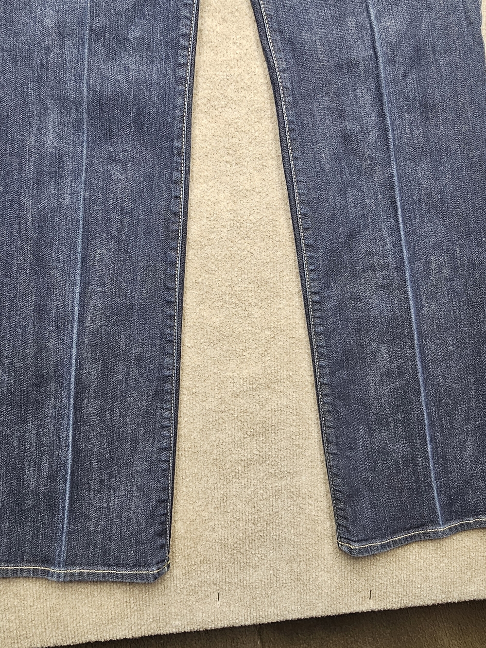 Talbots Y2K Flare Jeans Womens Size 6 Dark Wash Stretch Denim - Picture 6 of 13